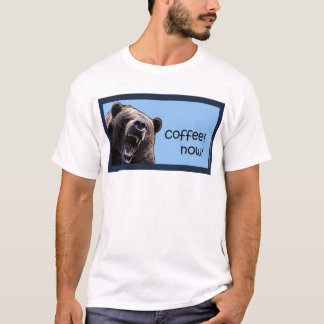Camiseta ¡Café! ¡Ahora!