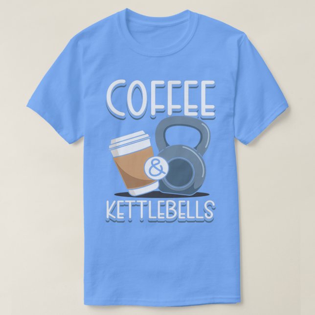 Camiseta Café amp Kettlebells (Diseño del anverso)