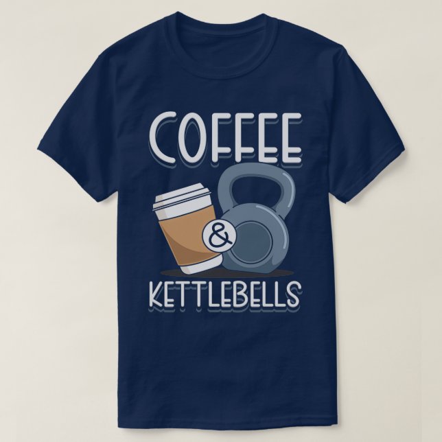 Camiseta Café amp Kettlebells 2 (Diseño del anverso)