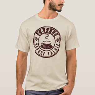 Camiseta Café antes de la película hablada