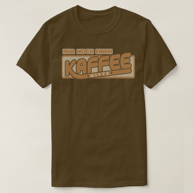 Camiseta Café apreciado por los amantes de la cafeína 4 (Diseño del anverso)