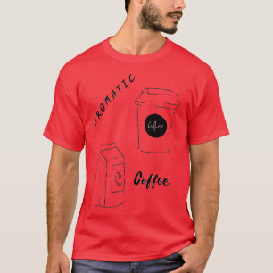 Camiseta Café Aromático Café Café Café Lover Frappuccino Ic