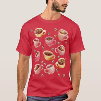 Camiseta Café artístico barista