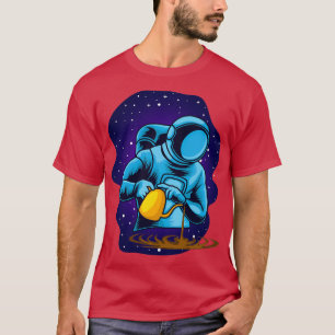Camiseta Café astronauta Barista