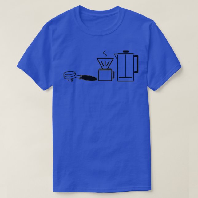 Camiseta Café Barista (Diseño del anverso)