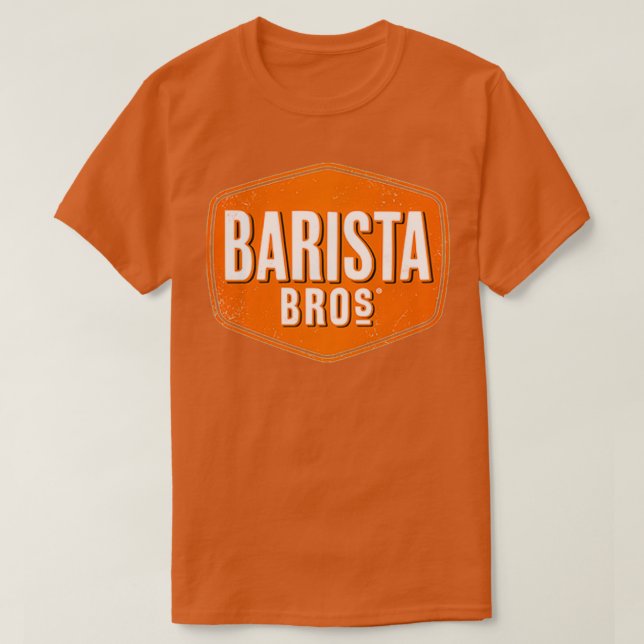 Camiseta Café Barista 4 (Diseño del anverso)