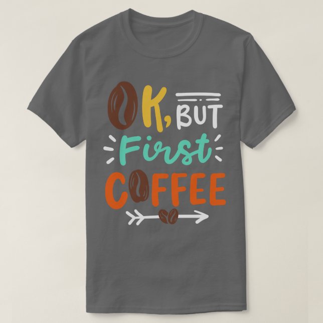 Camiseta Café Barista Café Lover 1 (Diseño del anverso)