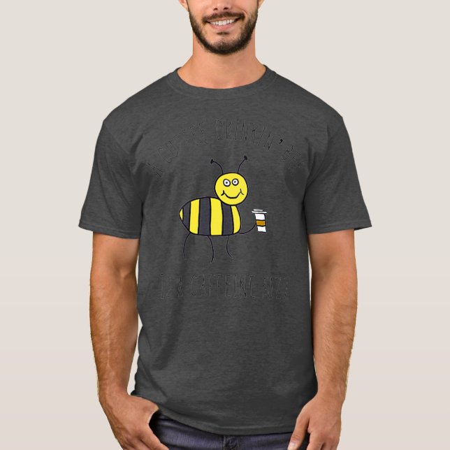 Camiseta Café Bebida Abeja Con Cafeína De Copa Buzzed (Anverso)