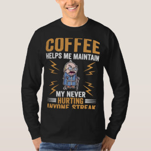 Camiseta Café Bebidor Vintage Granny Coffee