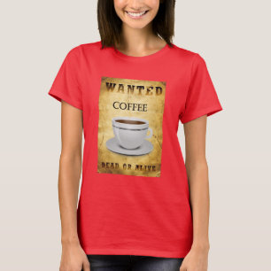 Camiseta Café buscado