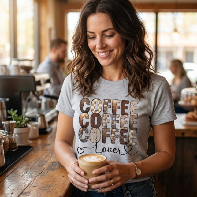 Camiseta Café. Café. Amante del café. (Subido por el creador)