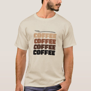 Camiseta Café café café cafetería