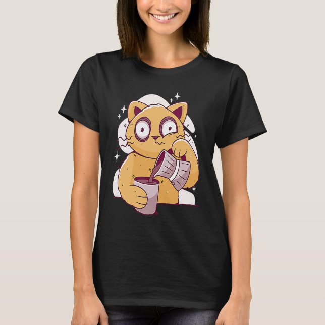 Camiseta Café Café Gato Durmiente 3 (Anverso)
