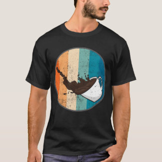 Camiseta Café Café Mañana Retro Vintage Divertido Regalo Ge