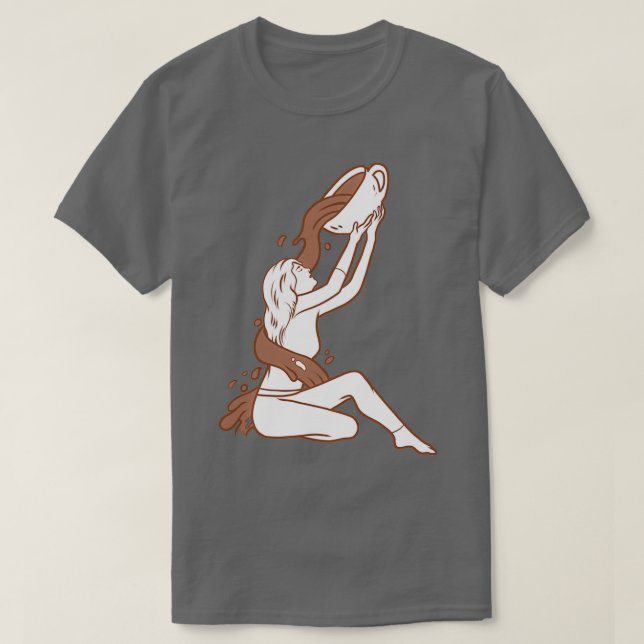 Camiseta Café Cafeína Caf Espresso Cappuccino 23 (Diseño del anverso)