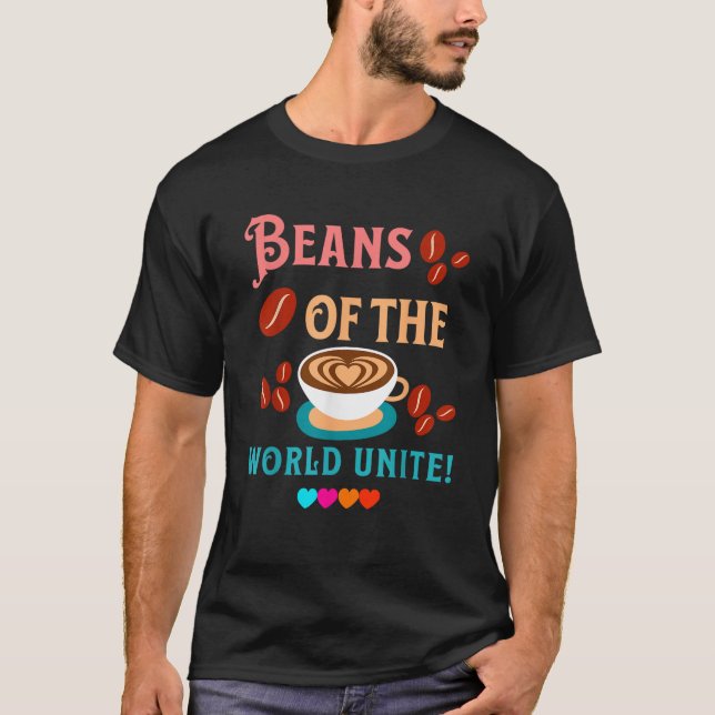 Camiseta Café Cafetería Tea Brew Amantes Café Espresso (Anverso)