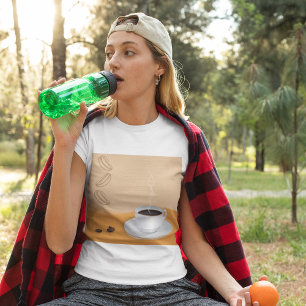 Camiseta Café caliente al vapor