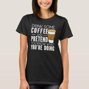 Camiseta Café Cappuccino Espresso Bebida de café
