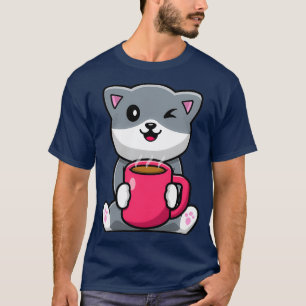 Camiseta Café Cat 2