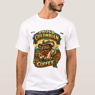 Camiseta Café colombiano orgulloso
