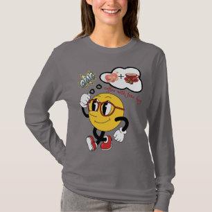 Camiseta ☕ Café Con 🤗 De Abrazo Gratis   Mujeres de Emoji 