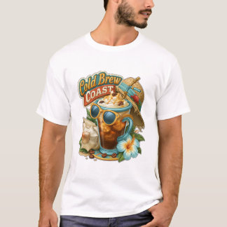 Camiseta Café con Hielo Costa Cold Brew