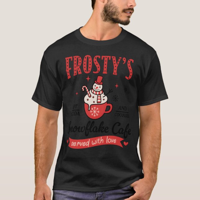Camiseta Café Copo de nieve (Anverso)