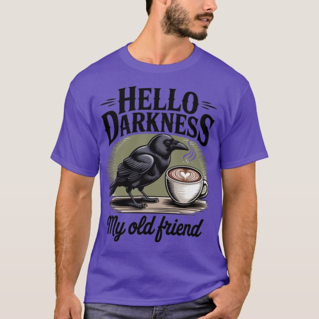 Camiseta Café Cuervo Cuervo Halloween (Anverso)