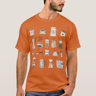 Camiseta Café Cute Shop Art Barista