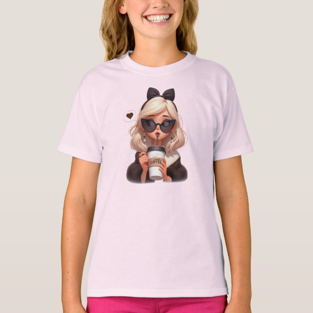 Camiseta Café de amor (Anverso)