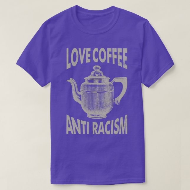 Camiseta Café de amor 1 (Diseño del anverso)
