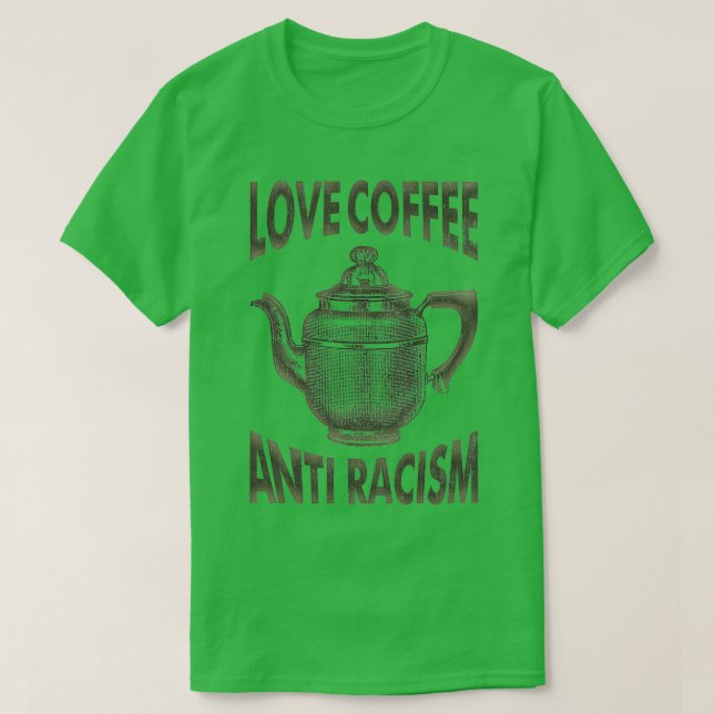 Camiseta Café de amor 2 (Diseño del anverso)