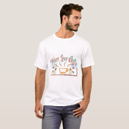 Camiseta Café de amor por la paz