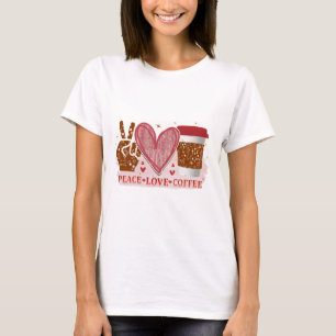 Camiseta Café de amor por la paz