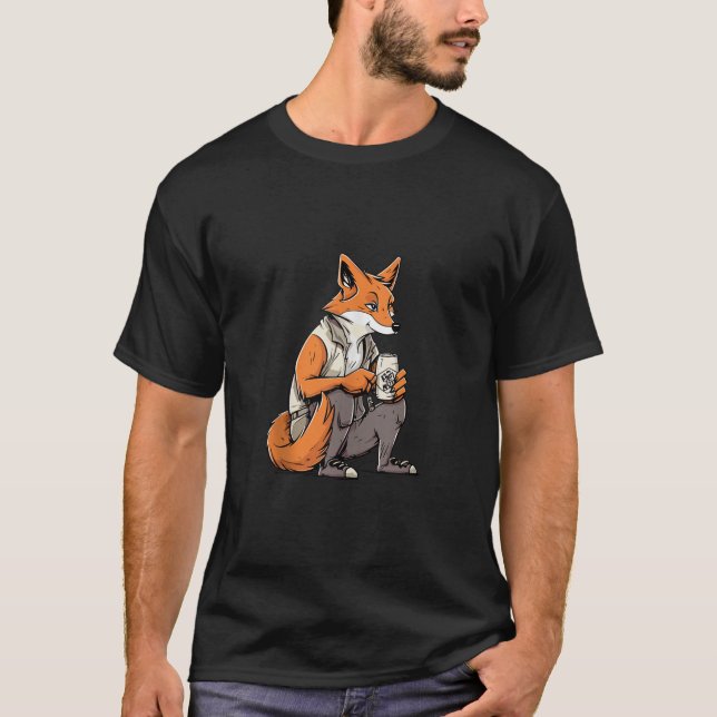 Camiseta Café de animales salvajes Deliciosa Cafeína Tank T (Anverso)