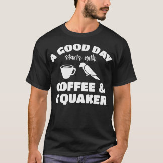 Camiseta Café De Buenos Días Y Cuáquero 9