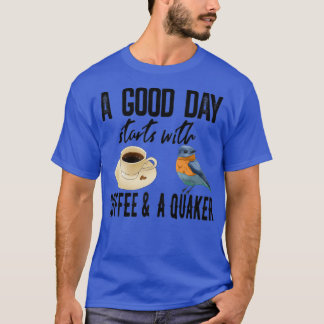 Camiseta Café De Buenos Días Y Quaker 5