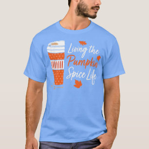 Camiseta Café De Caída Cuesta Viviendo El Mar De Vida De La