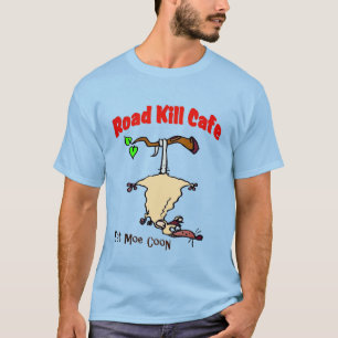 Camiseta Café de carroña - Coma más mapache