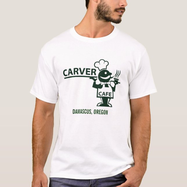 Camiseta Café de Carver (Anverso)