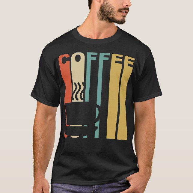 Camiseta Café de época cafeinado (Anverso)
