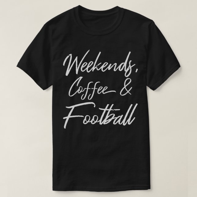 Camiseta Café De Fines De Semana Y III 1 (Diseño del anverso)