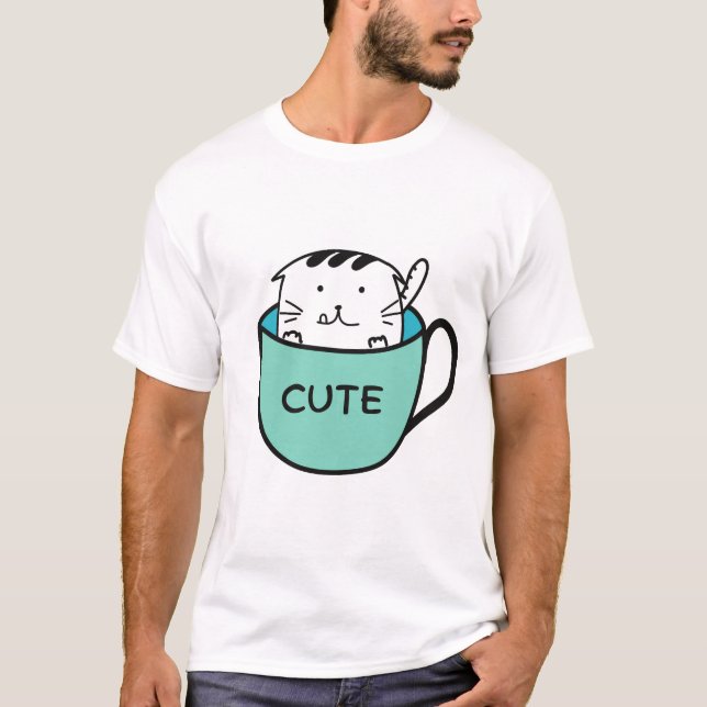 Camiseta Café de gato (Anverso)