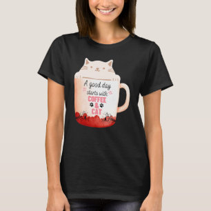 Camiseta Café De Gato De Crema Mug Gato De Neko Café Mug