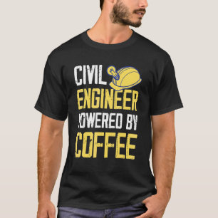 Camiseta Café de Ingeniero Civil