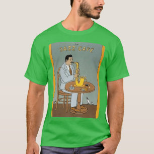 Camiseta café de jazz