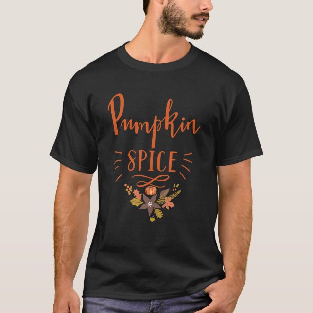 Camiseta Café de la Caída del Otoño de la Calabaza PSL (Anverso)