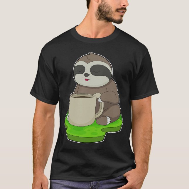 Camiseta Café de la Copa Sloth (Anverso)