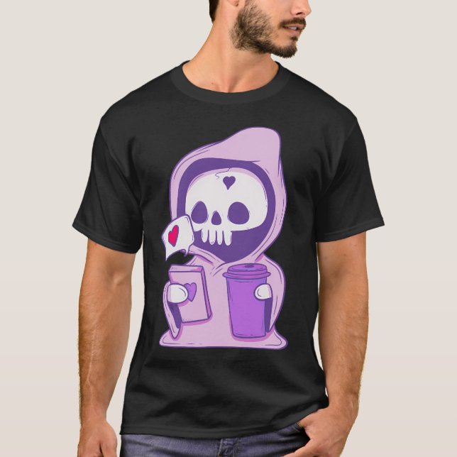 Camiseta Café De La Mañana Y Hora Del Teléfono (Anverso)