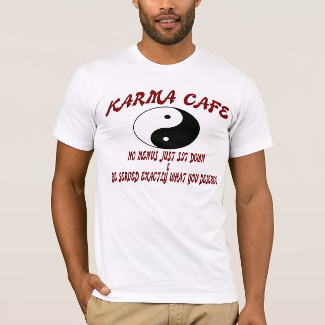 Camiseta Café de las karmas (Anverso)
